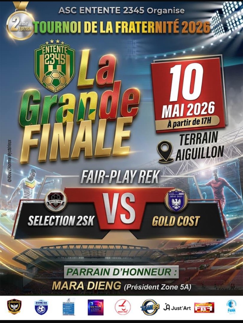 Grande Finale Dimanche 10 Mai 2026