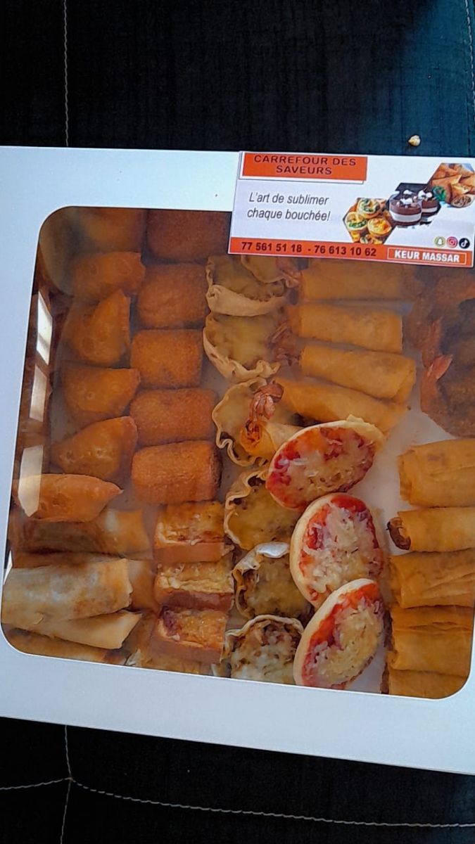 Plateaux salés 25 pièces et 50 pièces